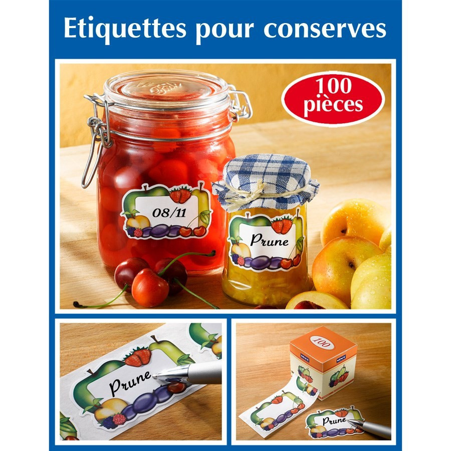 Tiquettes Pour Confitures