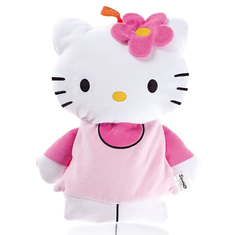  Bouillotte  enfant  eau housse peluche Hello  Kitty  6638