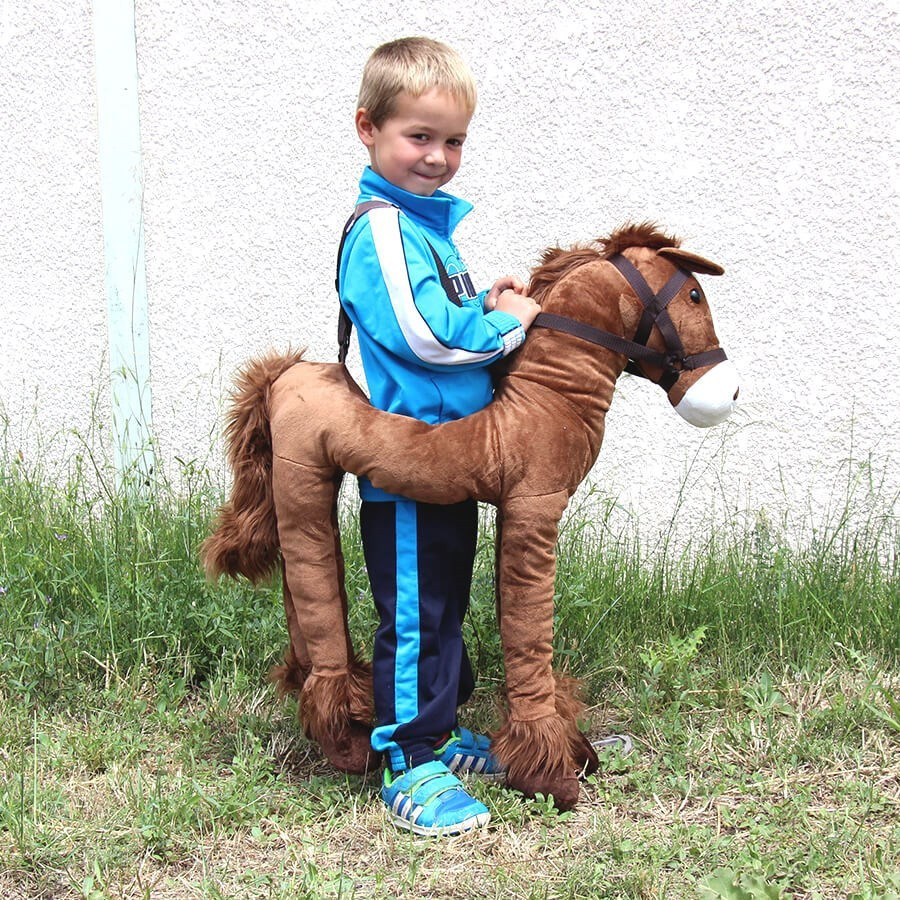 Déguisement de cheval à porter autour de soi, pour enfant