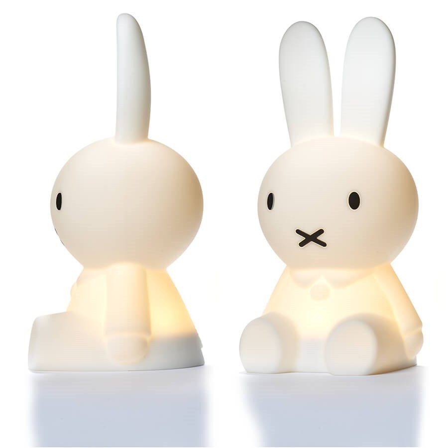 Petite Lampe Veilleuse Lapin Miffy Rechargeable 30 Cm