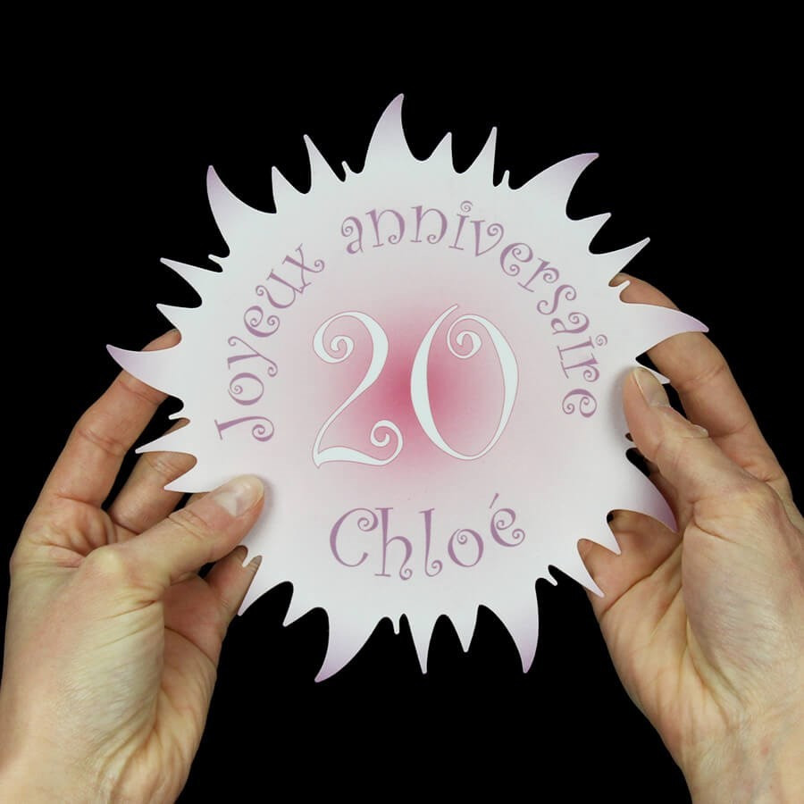 Cake Topper Decor Personnalise Pour Gateau Anniversaire