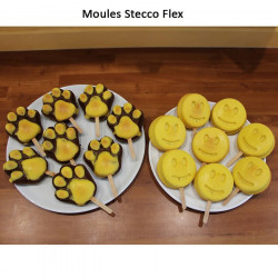 Moule Stecco Flex Pour G Teaux Et Glaces Pattes De Chat Ml