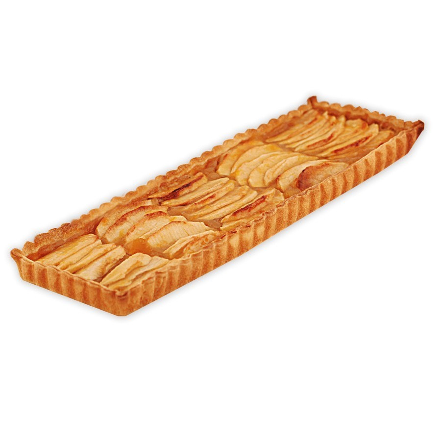 Moule à tarte maison rectangulaire fond mobile 35 cm anti-adhérent Gobel