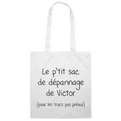 Tote bag personnalisable Sac de dépannage