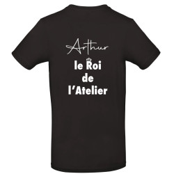 T-shirt homme humour à personnaliser Le roi