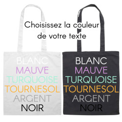 Tote bag humour à personnaliser Le sac à